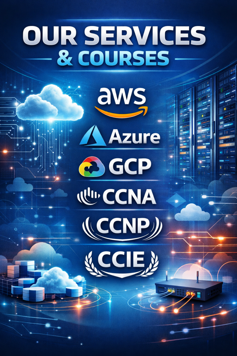 it training courses and services flyer