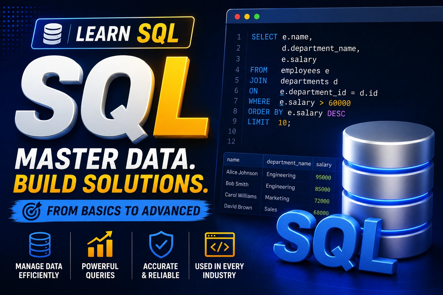 SQL Database Course
